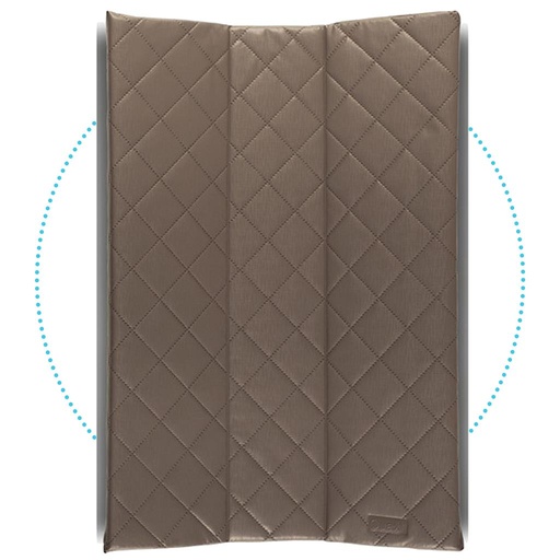 Waskussen gematelasseerd taupe