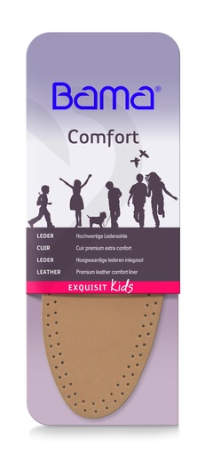 Inlegzool hoogwaardige leer Exquisit kids  