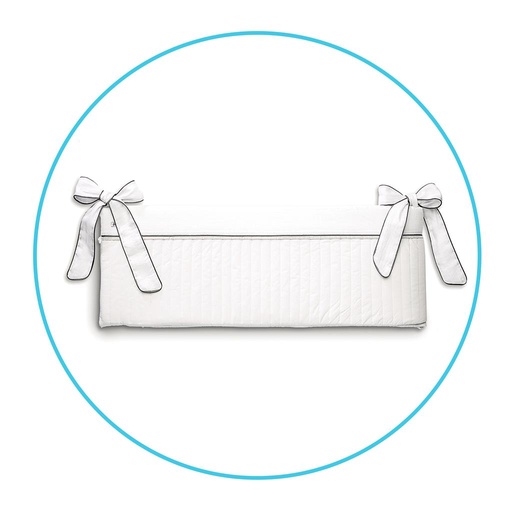 Parkomrander (2-piece) zip-off Reese white 87X74X28