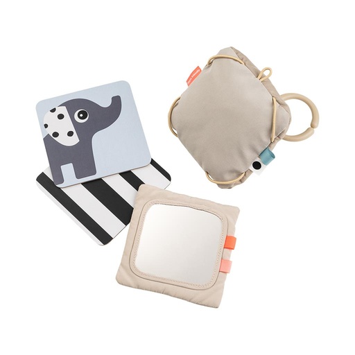 Houder contrastkaarten Deer friends sand 