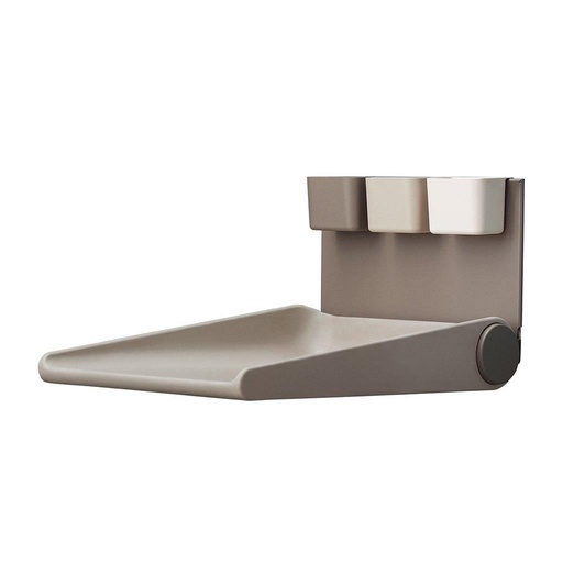 Commode pliante murale Wally cappuccino 