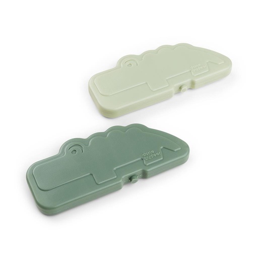 Koelelementen Croco 2 stuks green 