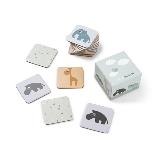 Jeu de mémoire Deer friends colour mix 
