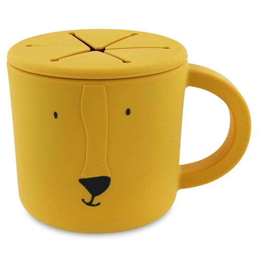 Silicone snack cup mr lion 