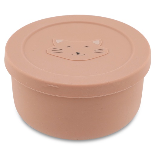 Silicone snackdoosje mrs cat