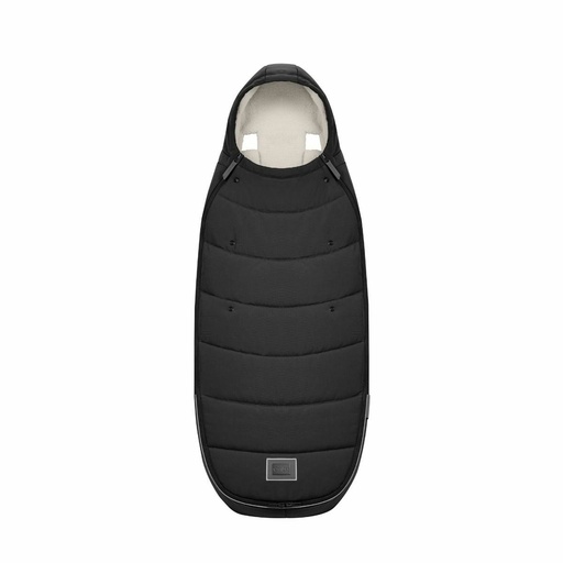 Voetenzak platinum sepia black 
