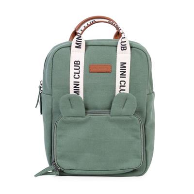 Backpack my first bag signature groen 