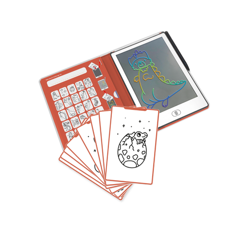 Tablette à dessin Kidydraw mini 30 dinosaurus 