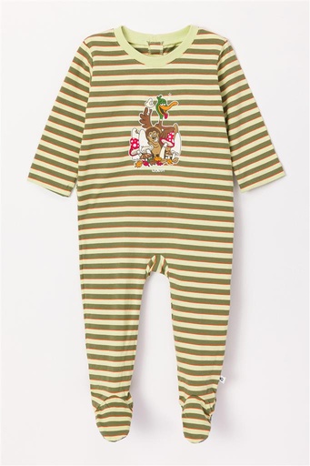 Pyjama multicolor streep