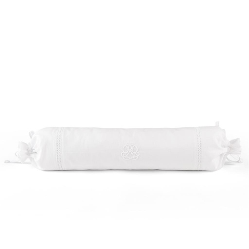 Baby roll cushion cotton white