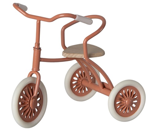 Mini tricycle souris 9cm coral 