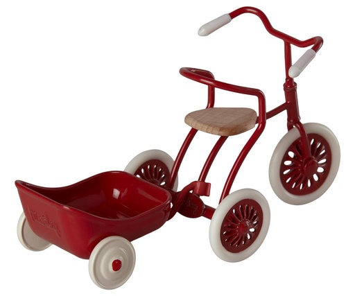 Mini trailer for tricycle 4cm red 