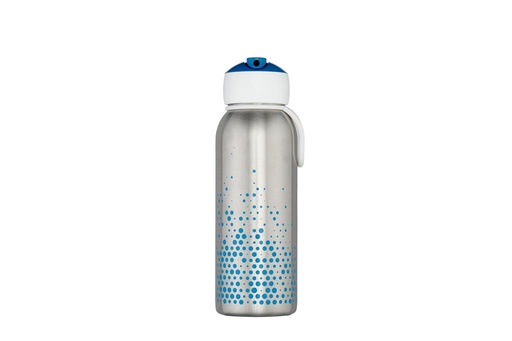 Isoleerfles flip-up campus 350 ml blue