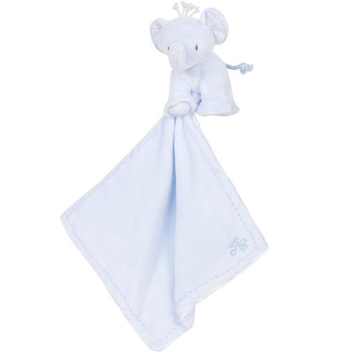 Doudou olifant Ferdinand bleu ciel 
