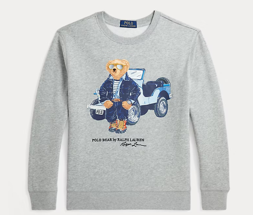 Trui FA24 BEAR ANDOVER HEATHER