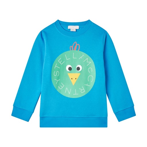Sweater azure-blue