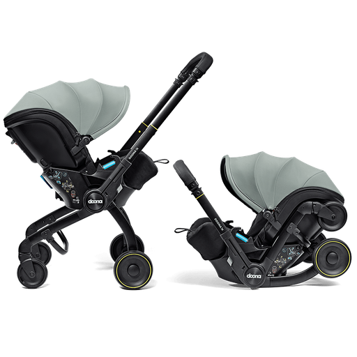Autostoel en kinderwagen X dusty sage 