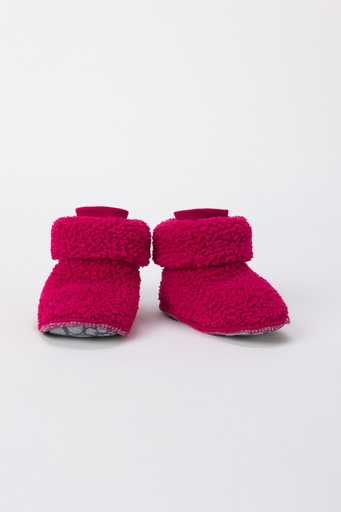 Pantoffels framboos-rood 