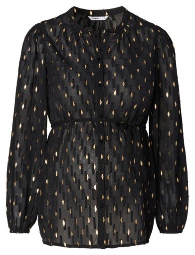 Bloes met borstvoedingsfunctie Malmo fancy black 
