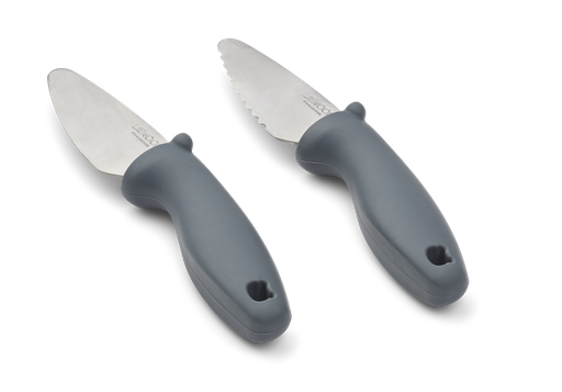 Knife set Perry whale blue 