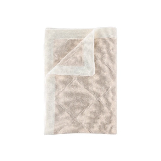 Blanket shawl cashmere zand 