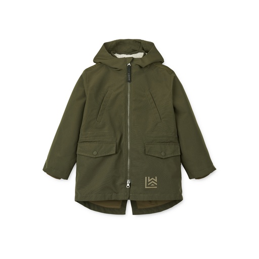 2-in-1 jacket Timber army brown mix 
