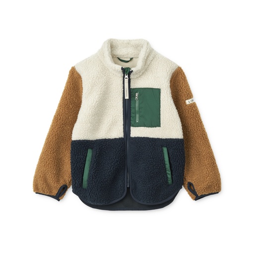 Jas teddy Nolan Classic navy multi mix 