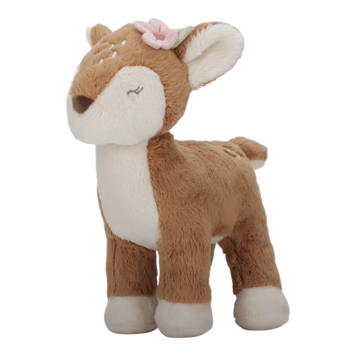 Cuddly deer fairy garden