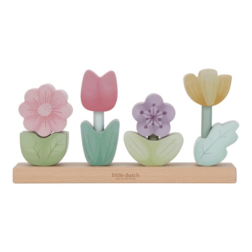 Fleurs empilées fairy garden 