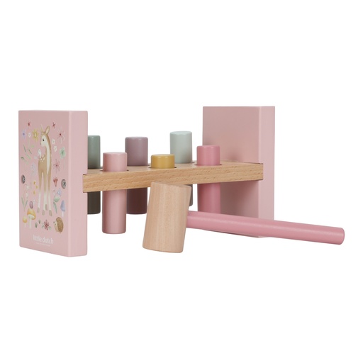 Hammer bench fairy garden 