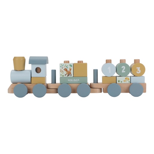 Block Train forest friends 