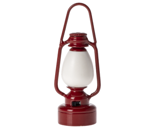 Vintage lantern 7cm red 