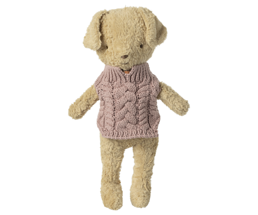 Sweater puppy 11cm dark rose
