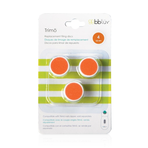 Trimö - Replacement files for electric nail trimmer 12+ m oranje 