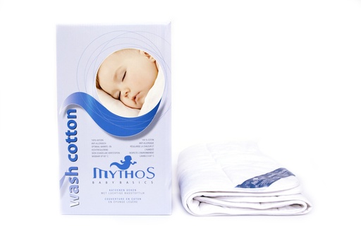 Deken Wash Cotton 4 seizoenen wit 