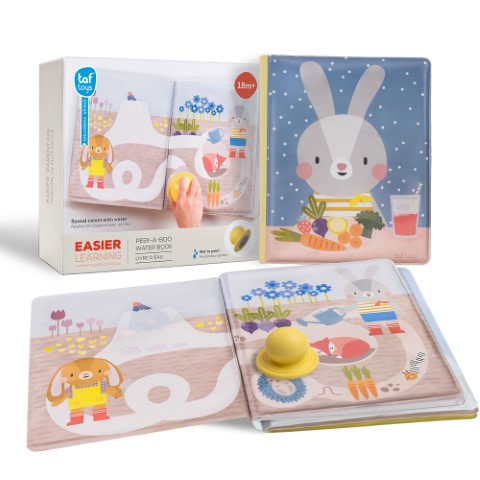 Peek-a-boo waterboek multi color 