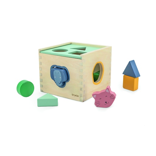 Houten vormendoos all animals 