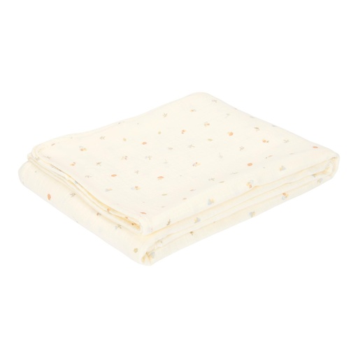 Blanket for baby bed in tetra forest treasures 
