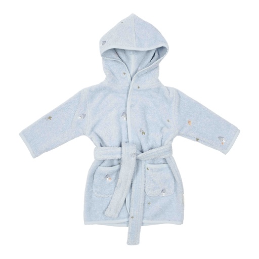 Peignoir blue 