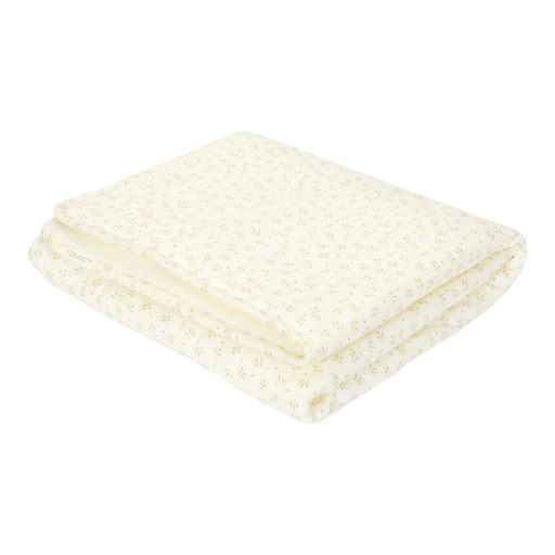 Cradle blanket blueberry leaves