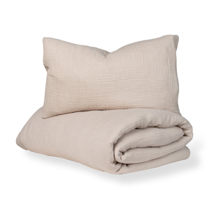 Dons dekbedovertrek met kussensloop voor Junior bed (120x190cm) stripes 