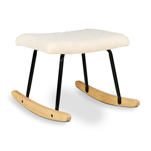 Pouf for rocking chair sheep beige 