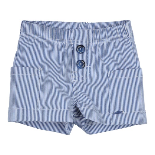 Short rayé Burt blue - white 