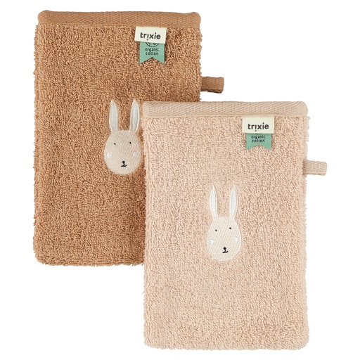 Washcloth - 2 pieces mrs. rabbit 