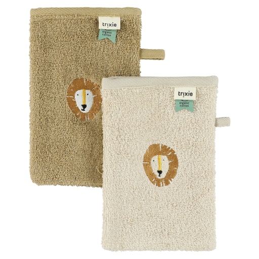 Washandje - 2 stuks mr. lion 