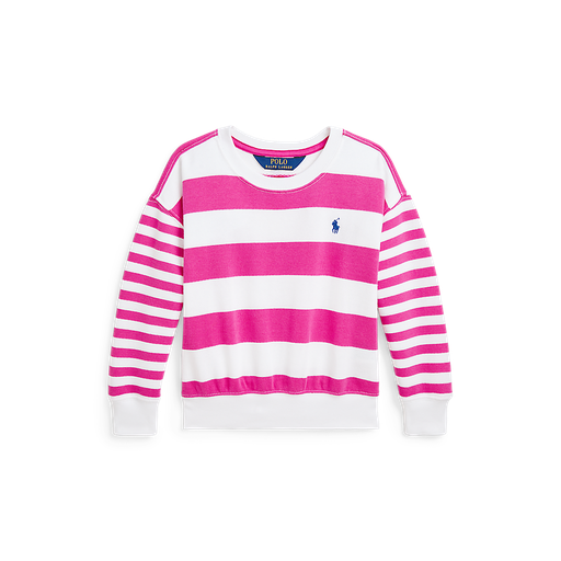 Sweater belmont pink - white stripe