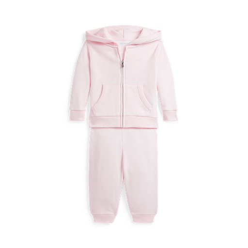 Hoodie en joggingbroek set delicate pink