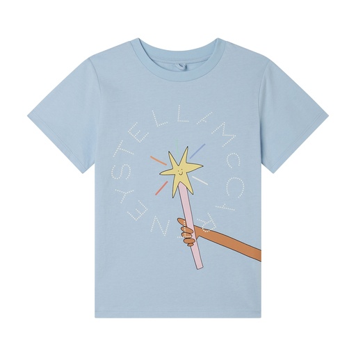 T-shirt baguette magique light blue 