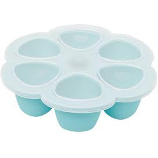 Multi servings silicone 6x90ml blauw 