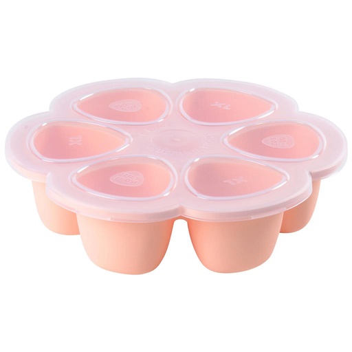 Multi servings silicone 6x150ml pink 
